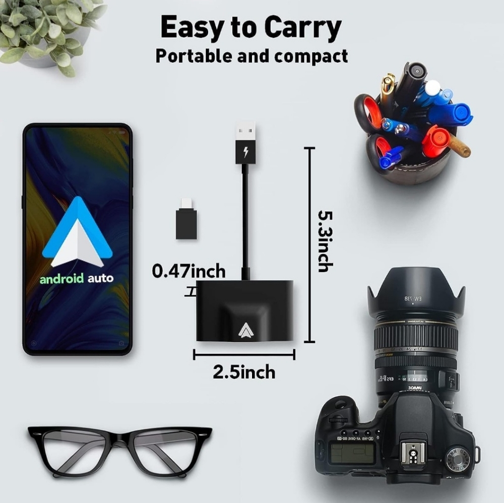 B3105-Black2 Android Auto Wireless Adapter - Picture 7 of 9